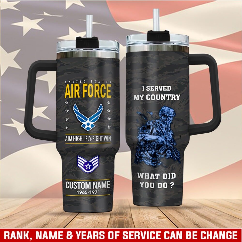 US Air Force – Tumbler 40oz - This We’ll Defend
