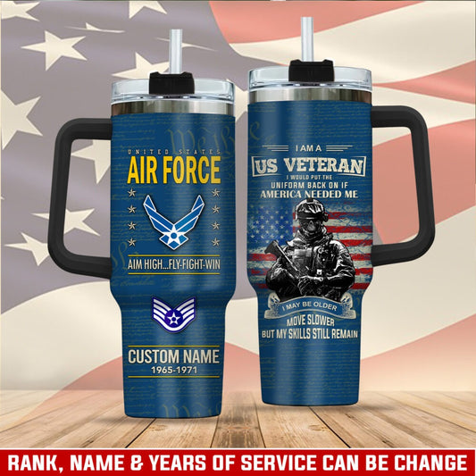 US Air Force – Tumbler 40oz - Thank a Veteran