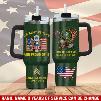 US Army – Tumbler 40oz - Liberty Crest
