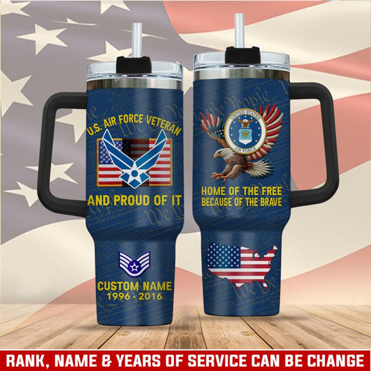 US Air Force – Tumbler 40oz - Liberty Crest