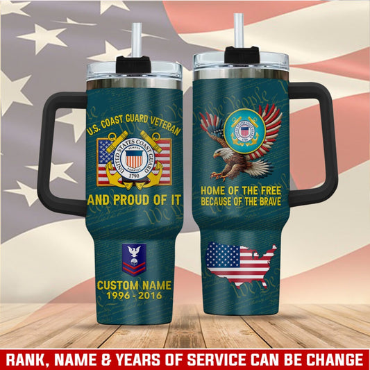 US Coast Guard – Tumbler 40oz - Liberty Crest