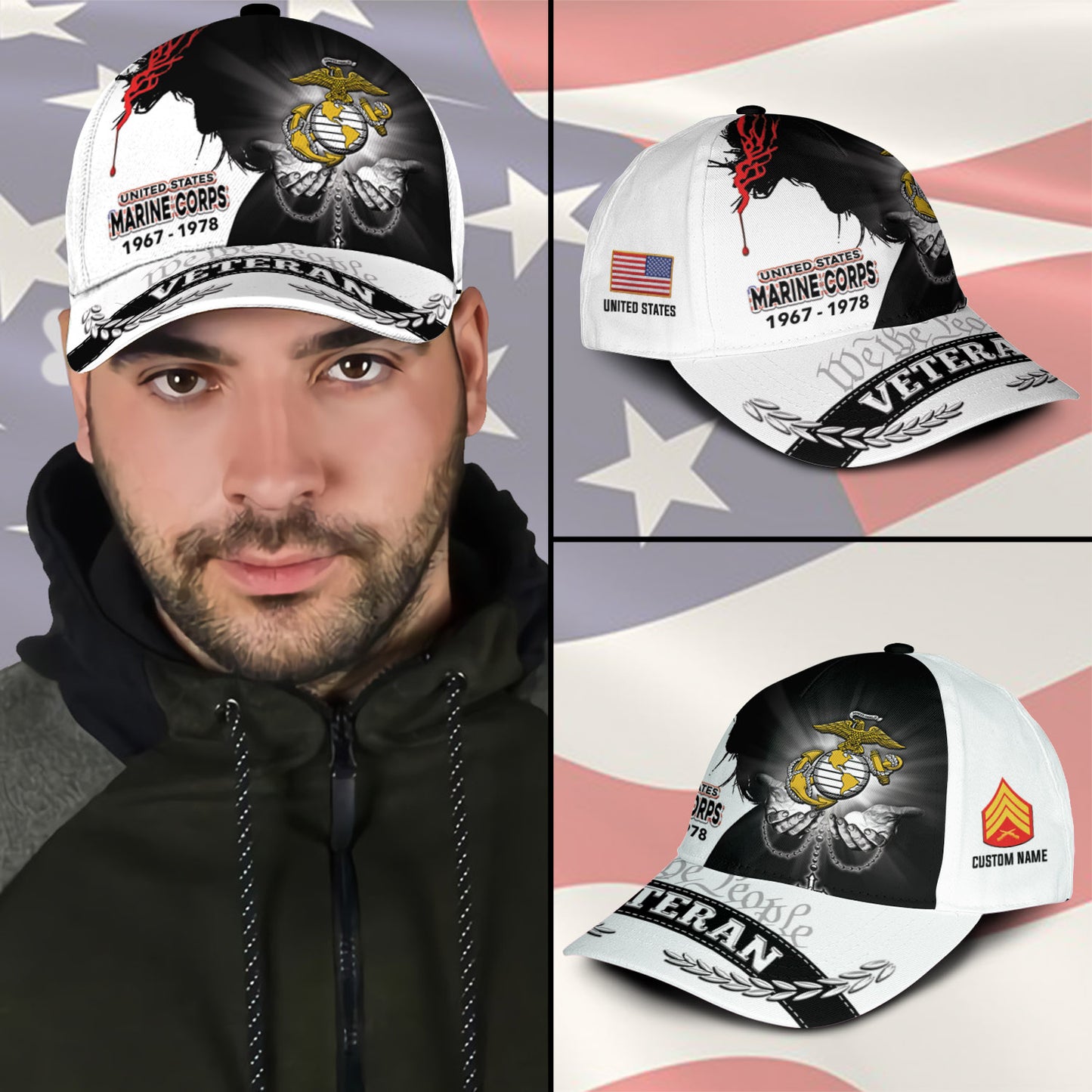 US Marine Corps – Classic Cap – The Hand of God