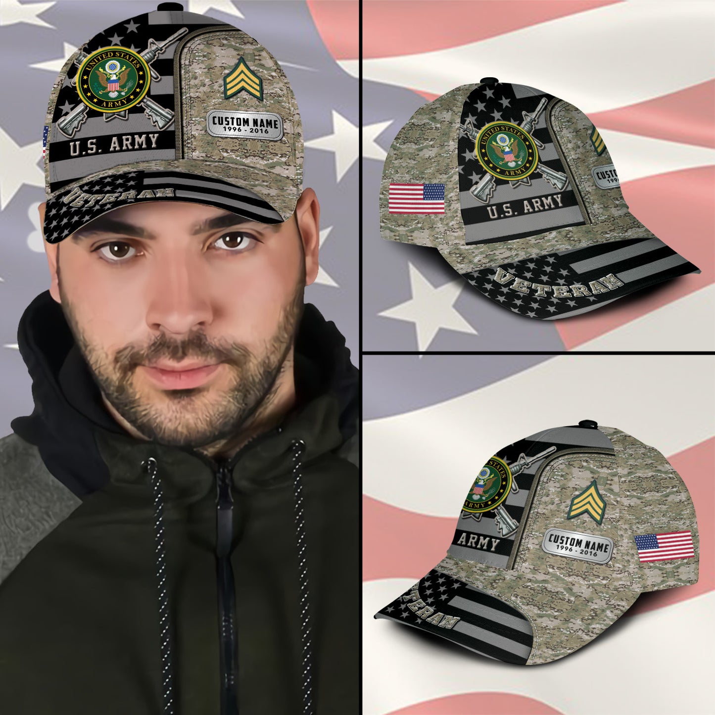 US Army – Classic Cap – Veteran Camo