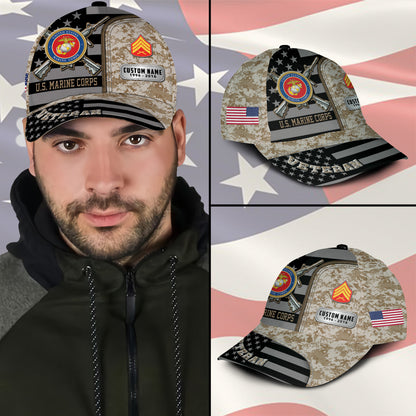 US Marine Corps – Classic Cap –  Veteran Camo