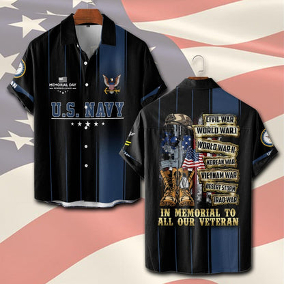 U.S Navy – T-shirt –  Freedom Valor Tribute