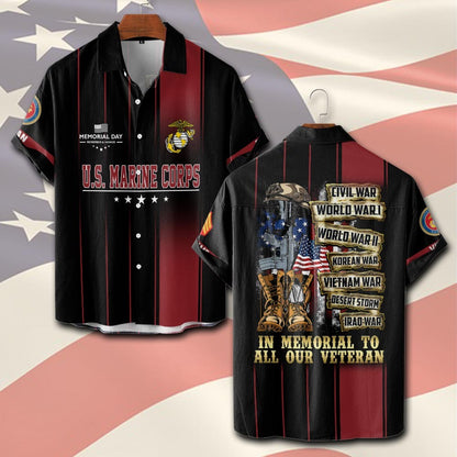 U.S Marine Corps – T-shirt – Freedom Valor Tribute