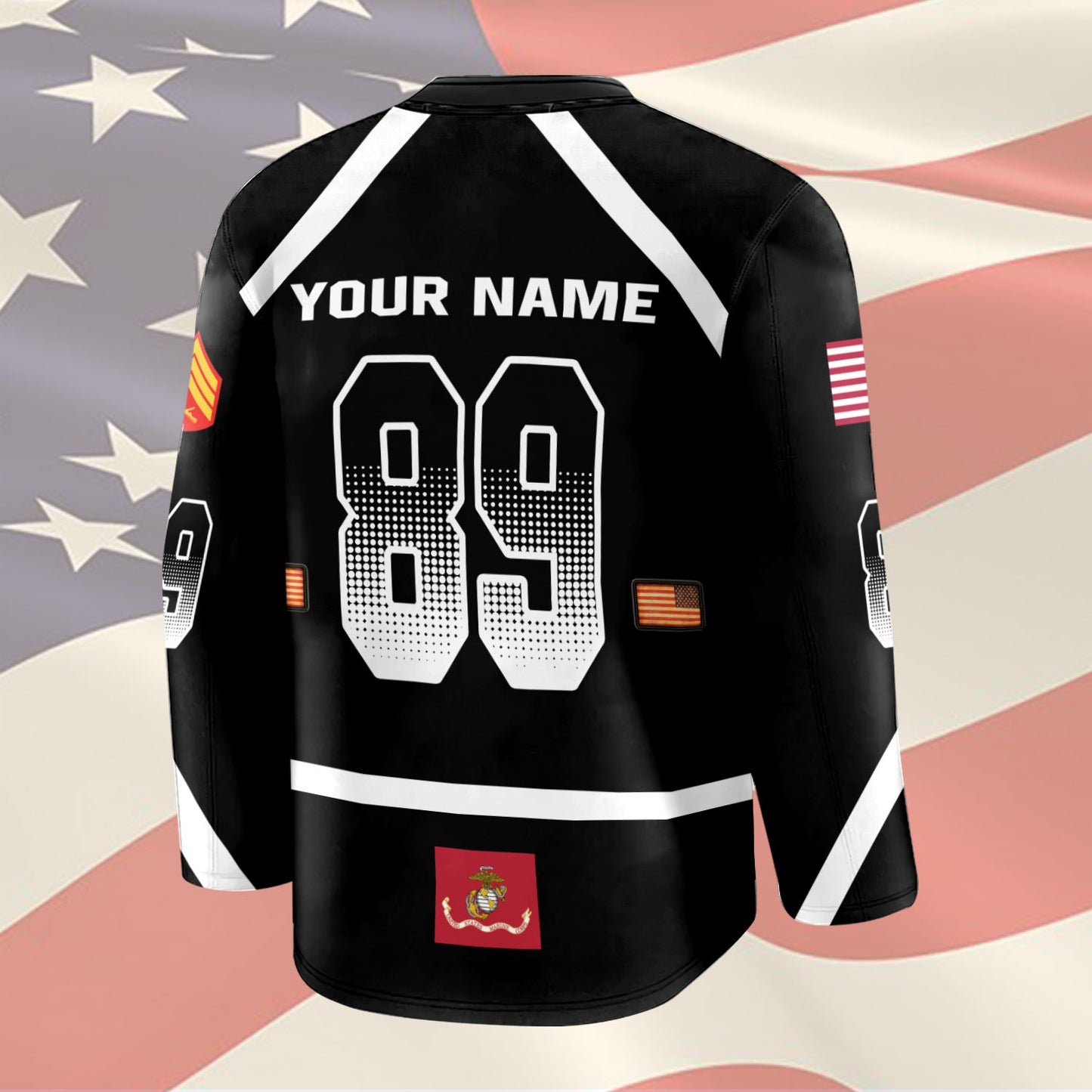 US Marine Corps – Hockey Jersey –  Tactical Number Jersey