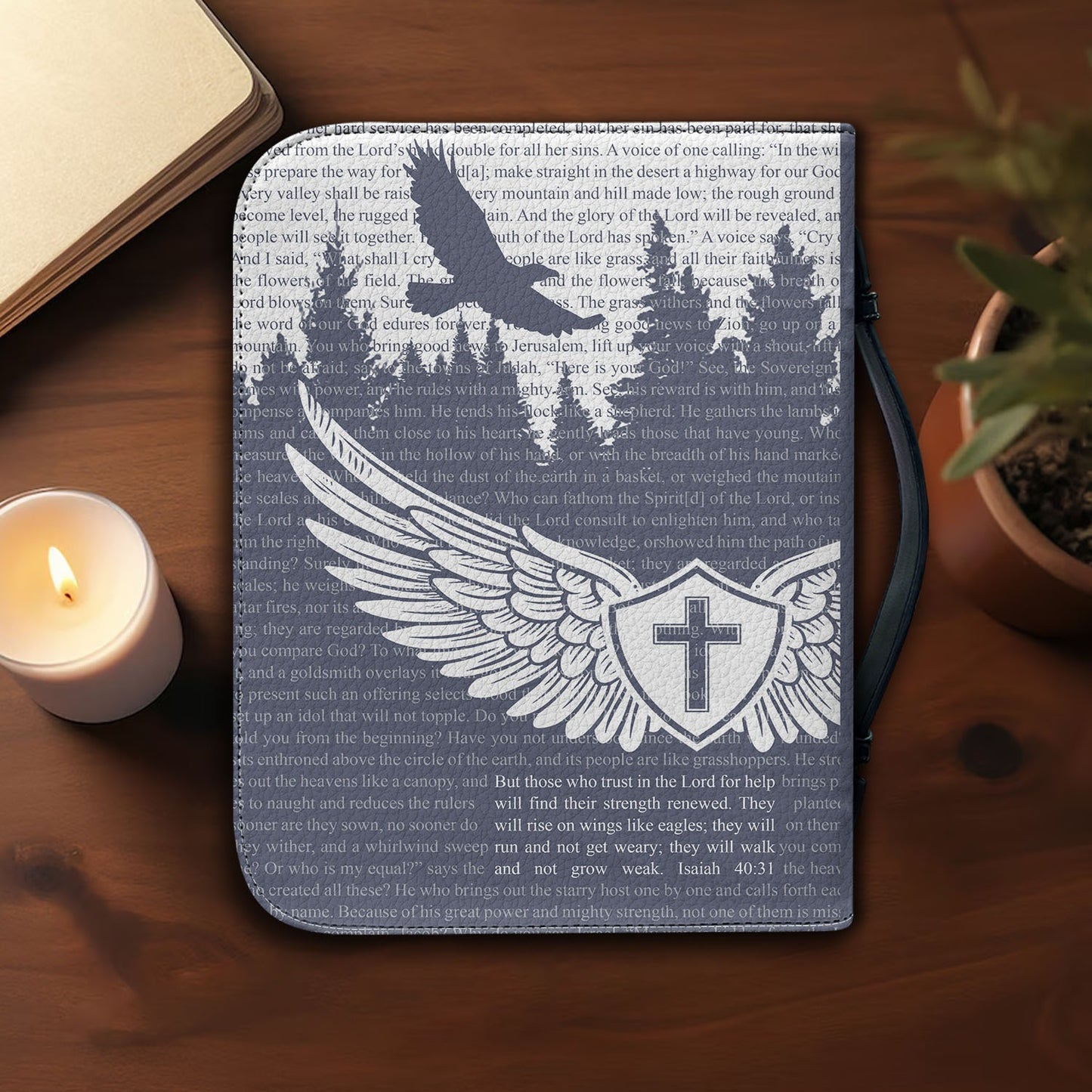 US Army – Bible Cover – Guardian Wings Cross