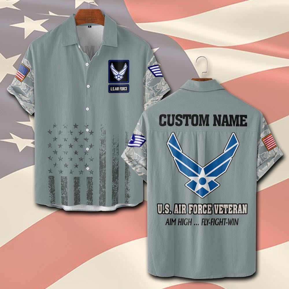 U.S Air Force – T-shirt – Camo Sleeve Heritage