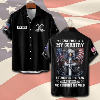 U.S Coast Guard – T-shirt – I TAKE PRIDE IN MY COUNTRY