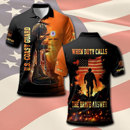 U.S Coast Guard – T-shirt – When duty calls