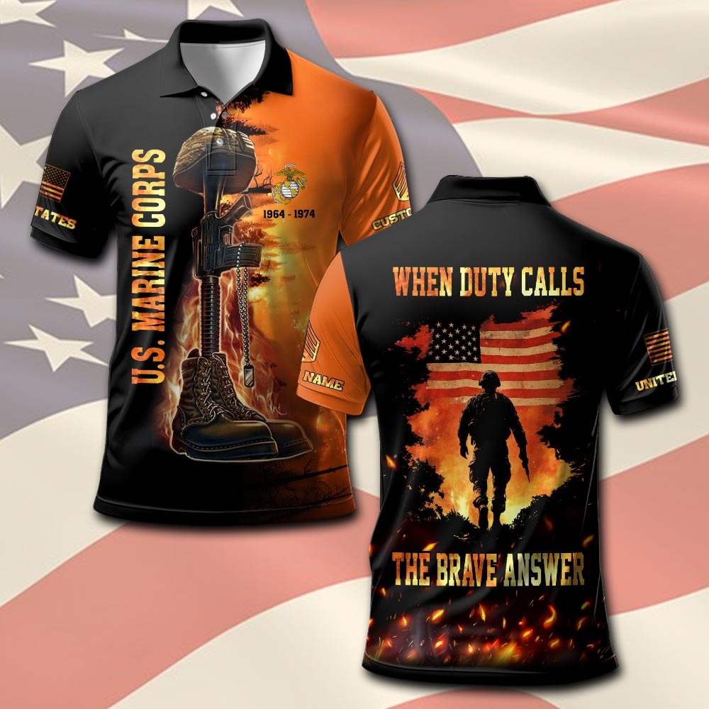 U.S Marine Corps – T-shirt – When duty calls