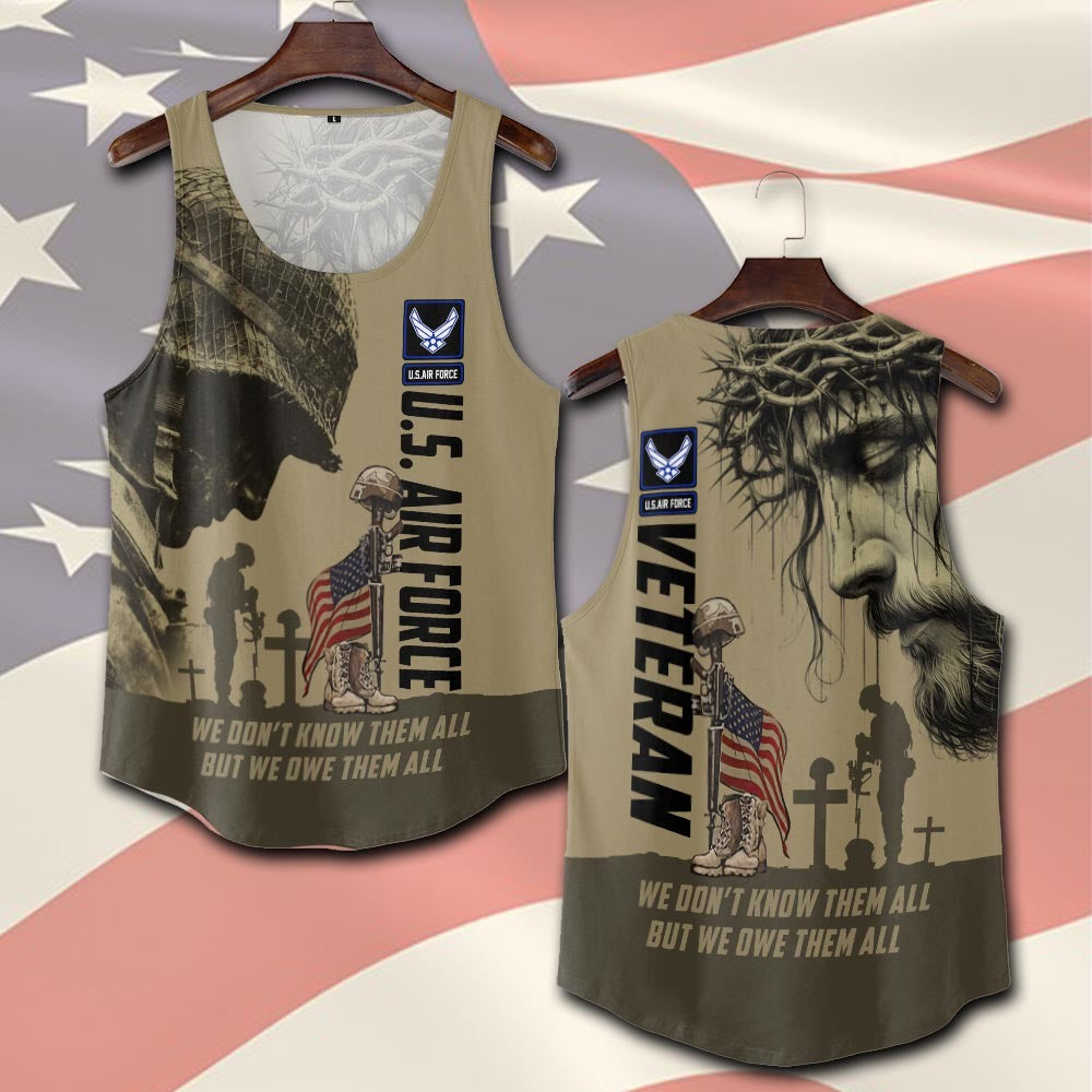 U.S Air Force – T-shirt – WE DON'T KNOW THEM ALL BUT WE OWE THEM ALL