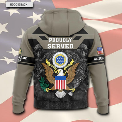 U.S Army – Hoodie – Pround Served
