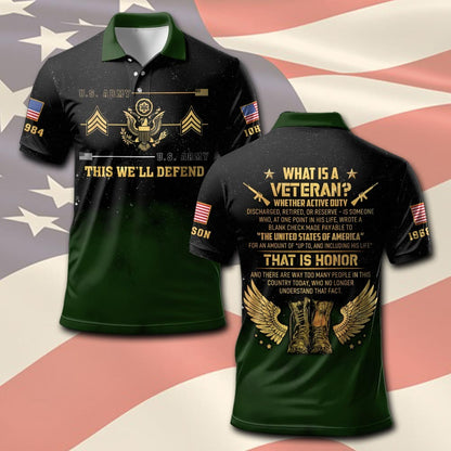 U.S Army – T-shirt – What is a Veteran?