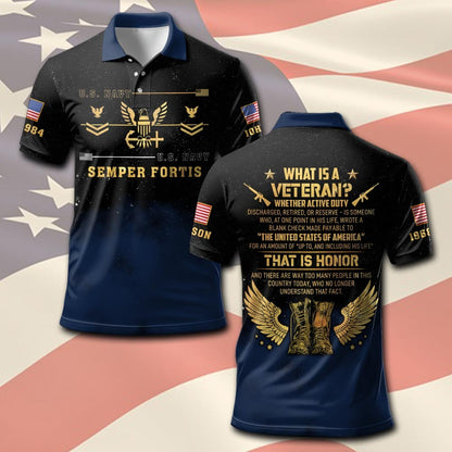 U.S Navy – T-shirt – What is a Veteran?