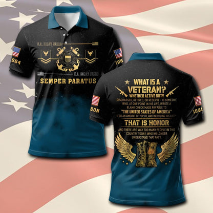 U.S Coast Guard – T-shirt – What is a Veteran?