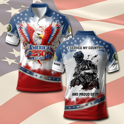 U.S Army – T-shirt –  Liberty Wings 1776–2026