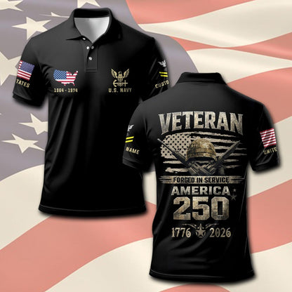 U.S Navy – T-shirt – Grunge Veteran Emblem
