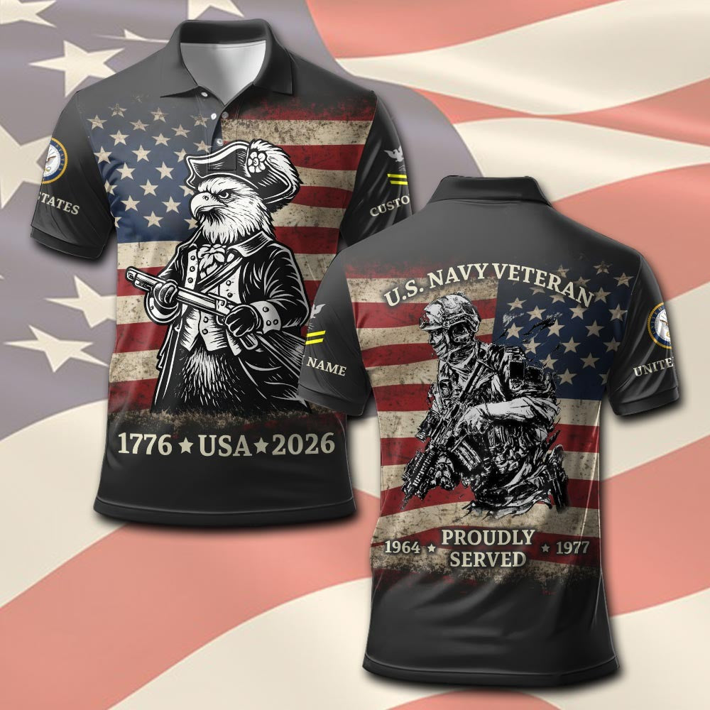 U.S Navy – T-shirt –  Liberty Valor 250