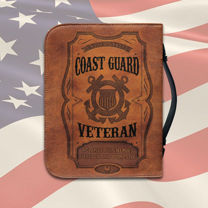 US Coast Guard – Bible Cover – Veteran Heritage Folio
