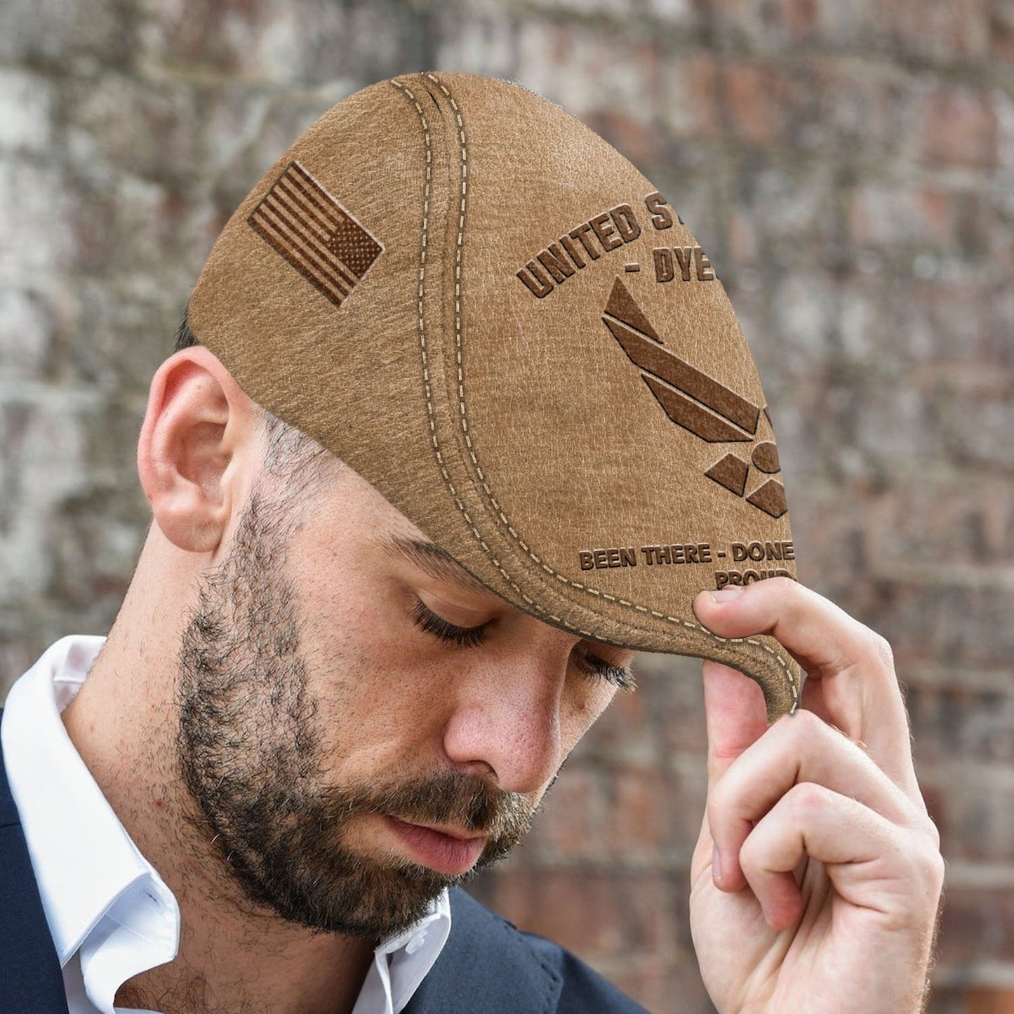 Custom U.S. Air Force Veteran Jeff Cap – BEEN THERE - DONE THAT AND DAMN PROUD OF IT