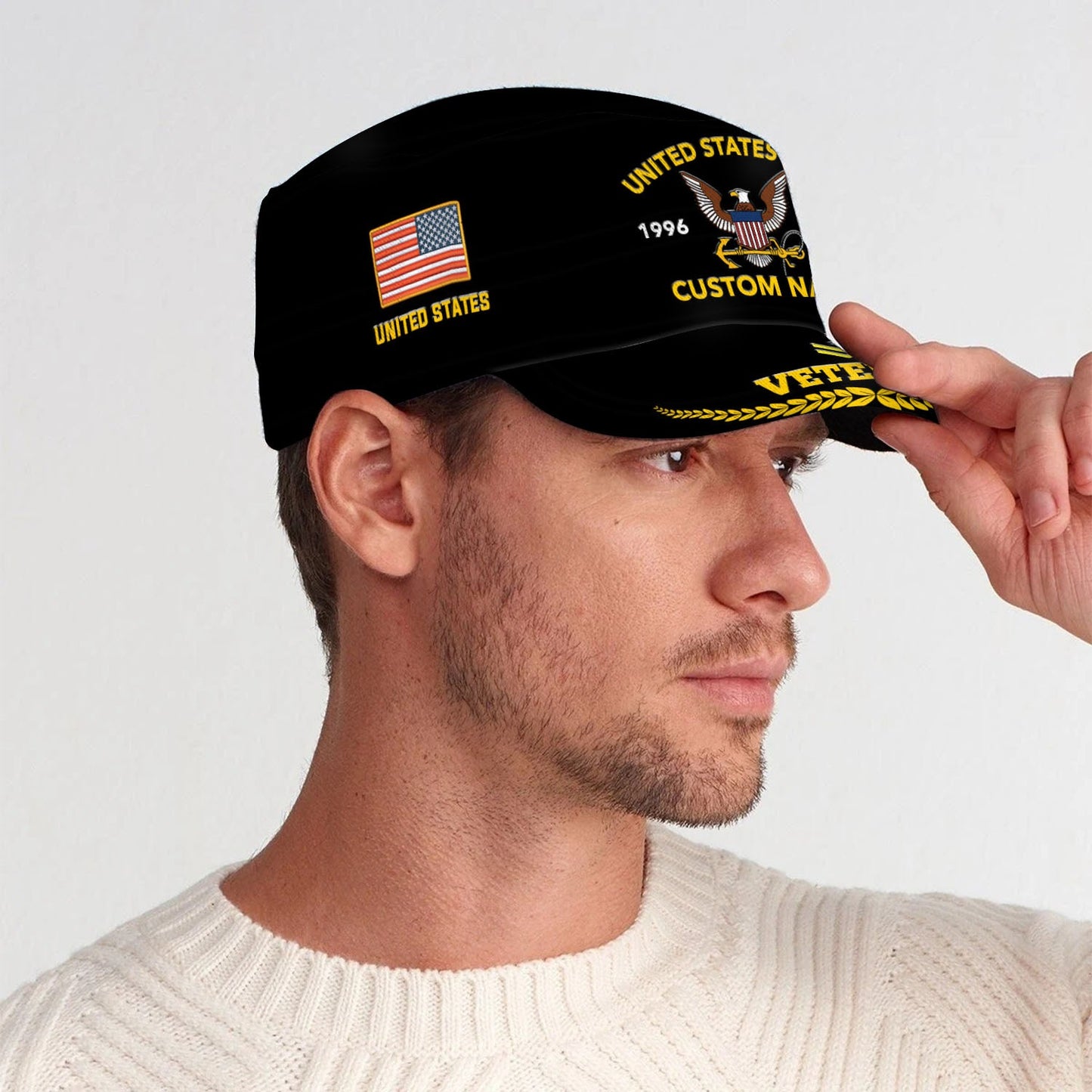 US Navy – Military Cap - Proudly Served Veteran Military Cap