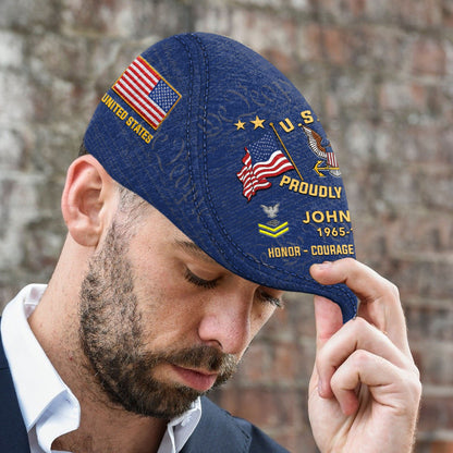 Custom U.S. Navy Jeff Cap – Thank a Veteran