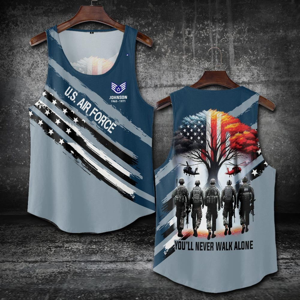 U.S Air Force – T-shirt – YOU'LL NEVER WALK ALONE