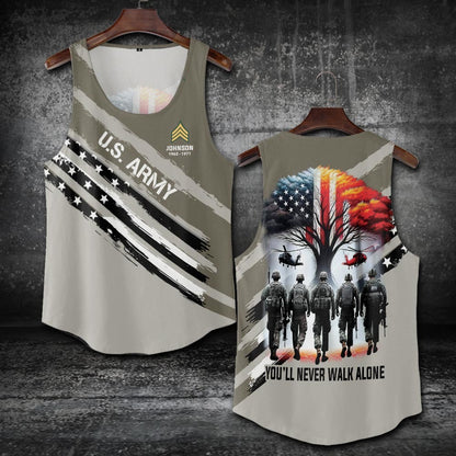 U.S Army – T-shirt – YOU'LL NEVER WALK ALONE