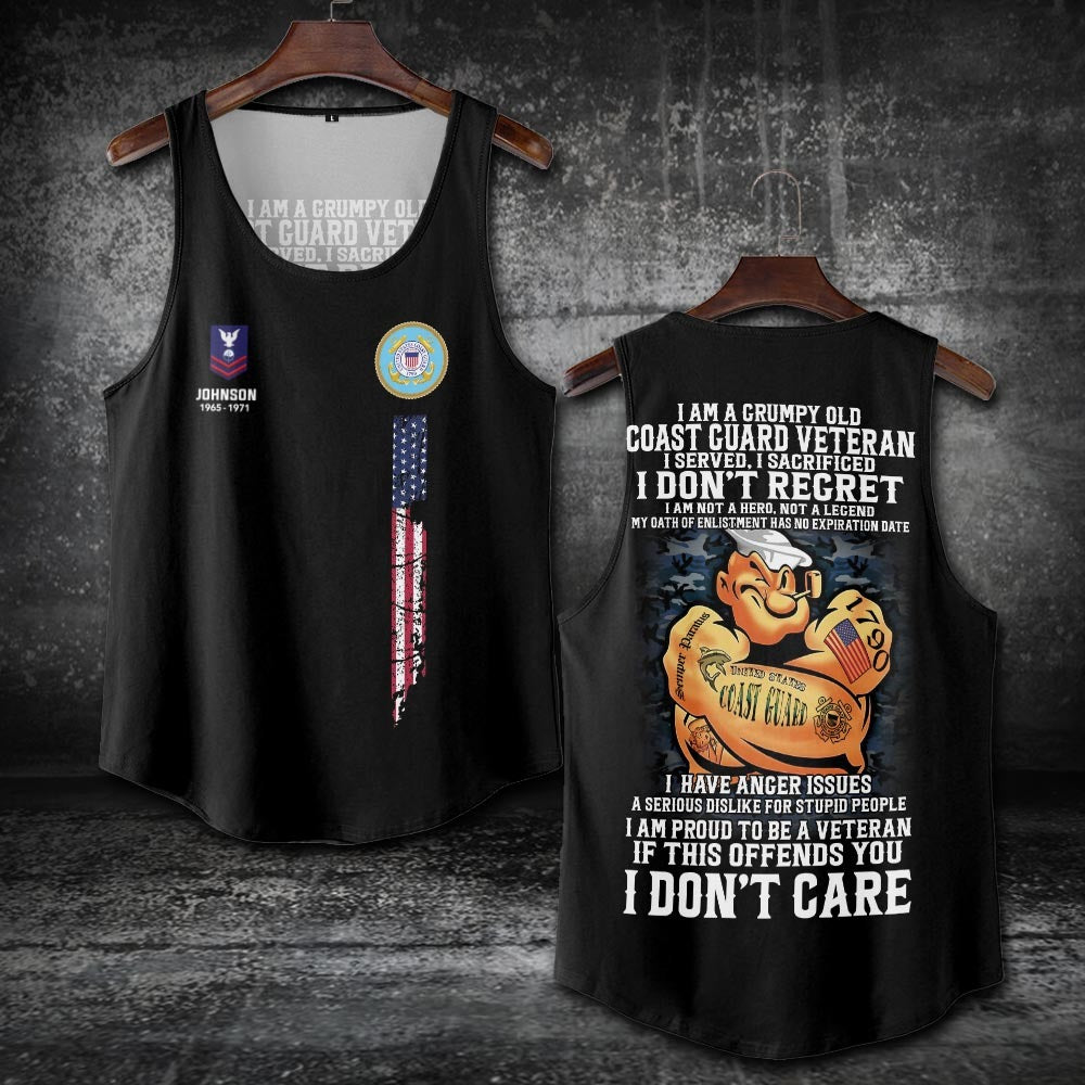U.S Coast Guard – T-shirt – PROUD TO BE A VETERAN