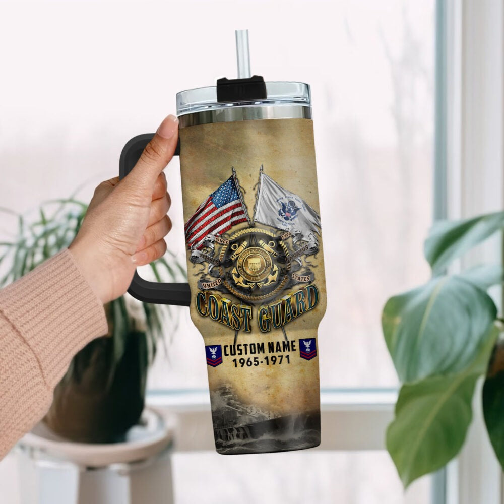 US Coast Guard – Tumbler 40oz - American Pride Wings