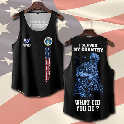 U.S Air Force – T-shirt – WHAT DID YOU DO ?