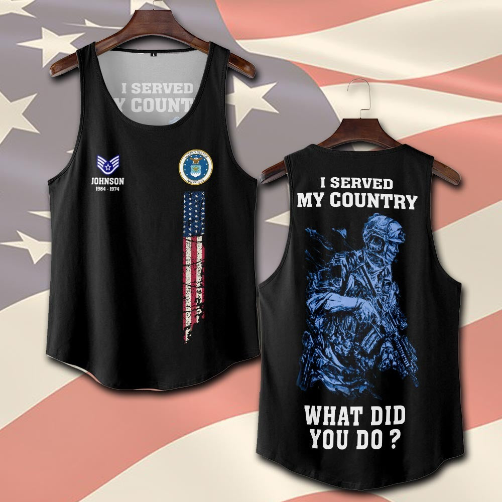 U.S Air Force – T-shirt – WHAT DID YOU DO ?