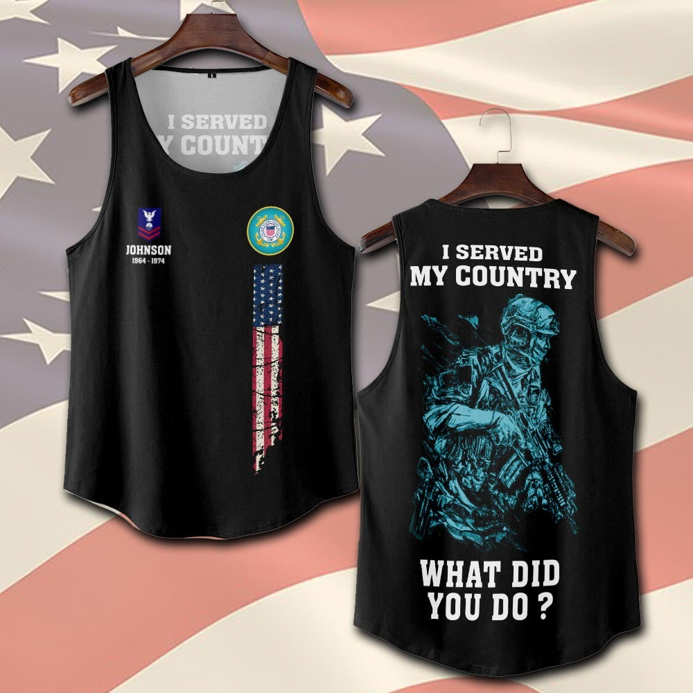 U.S Coast Guard – T-shirt – WHAT DID YOU DO ?