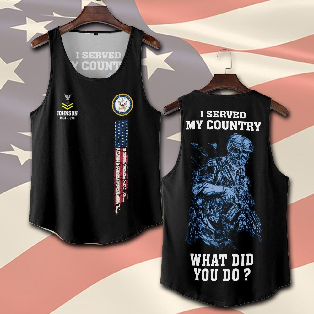 U.S Navy – T-shirt – WHAT DID YOU DO ?