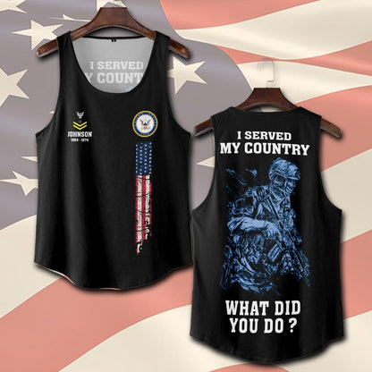 U.S Navy – T-shirt – WHAT DID YOU DO ?