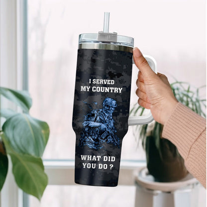 US Navy – Tumbler 40oz - This We’ll Defend