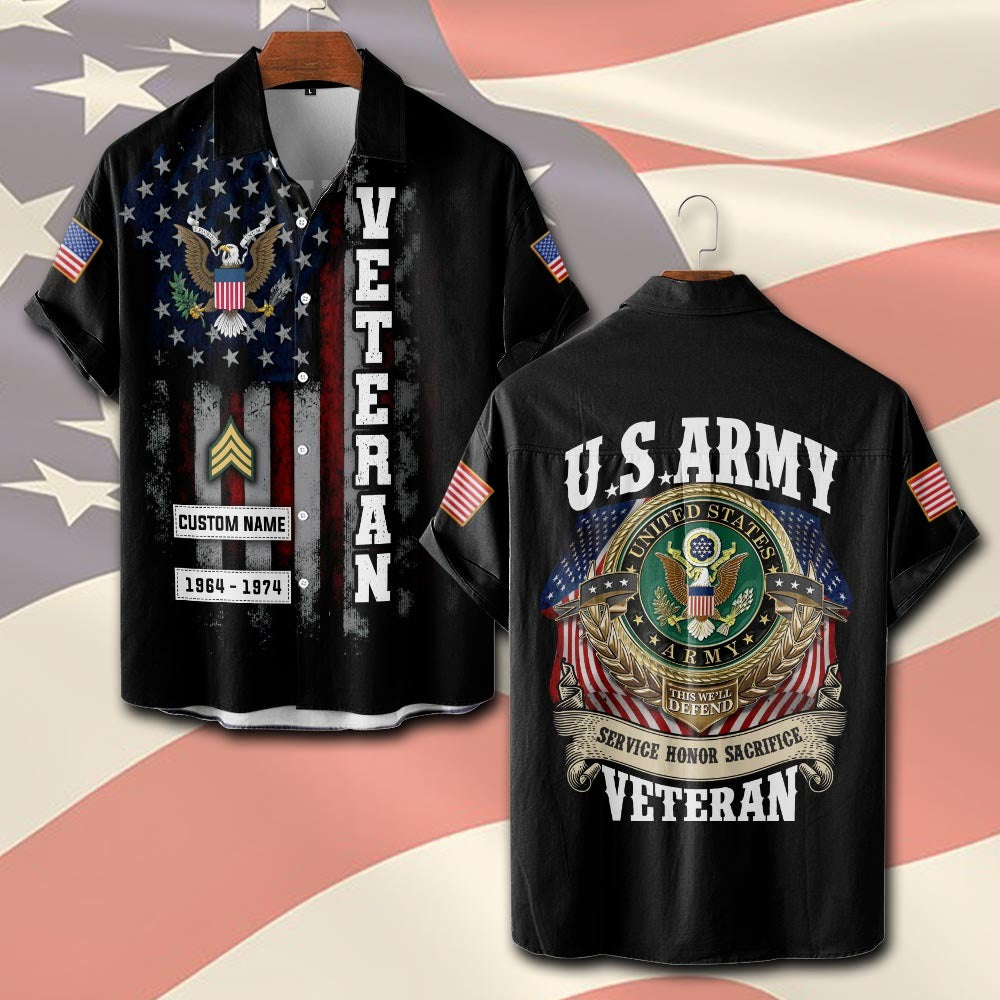 U.S Army – T-shirt –  SACRIFICE HONOR SERVICE