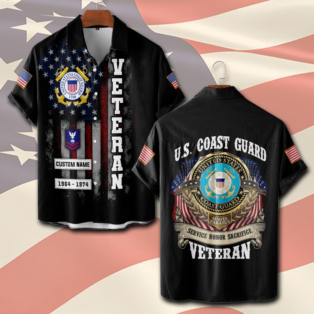 U.S Coast Guard – T-shirt – SACRIFICE HONOR SERVICE