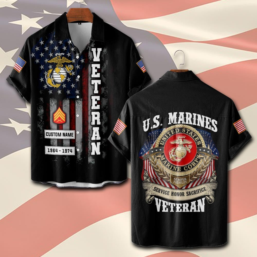 U.S Marine Corps – T-shirt – SACRIFICE HONOR SERVICE
