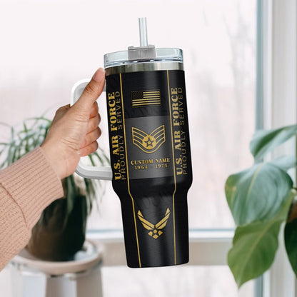US Air Force – Tumbler 40oz - YOU DON'T BURN IT YOU DON'T STEP ON IT