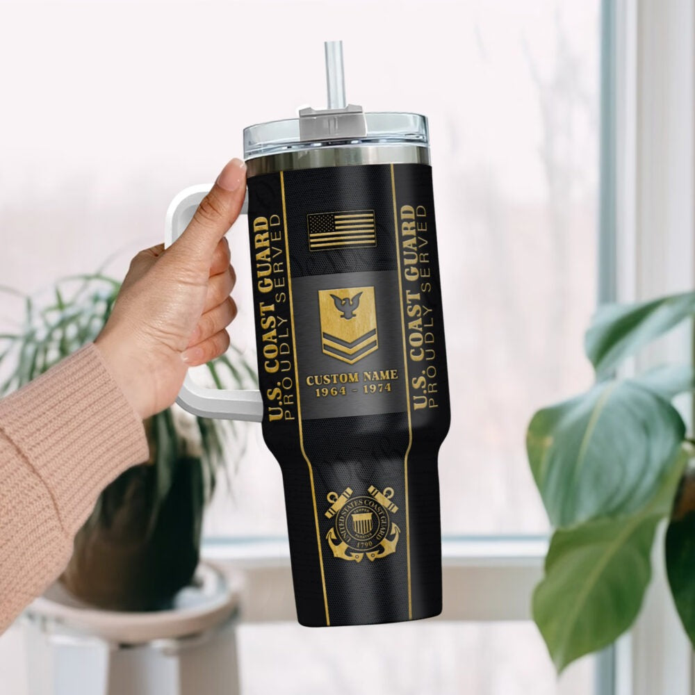 US Coast Guard – Tumbler 40oz - YOU DON'T BURN IT YOU DON'T STEP ON IT