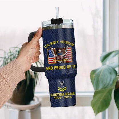 US Navy – Tumbler 40oz - Liberty Crest