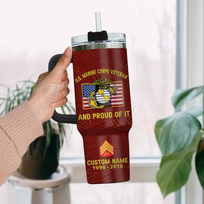 US Marine Corps – Tumbler 40oz - Liberty Crest