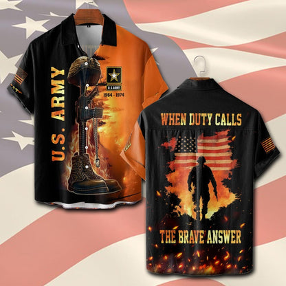 U.S Army – T-shirt – When duty calls