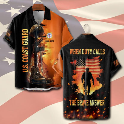 U.S Coast Guard – T-shirt – When duty calls