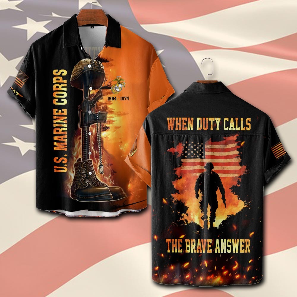 U.S Marine Corps – T-shirt – When duty calls