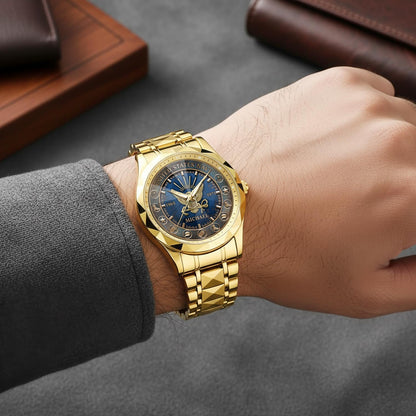 US Navy – Diamond-Cut Bezel Watch – Patriot Guardian Dial