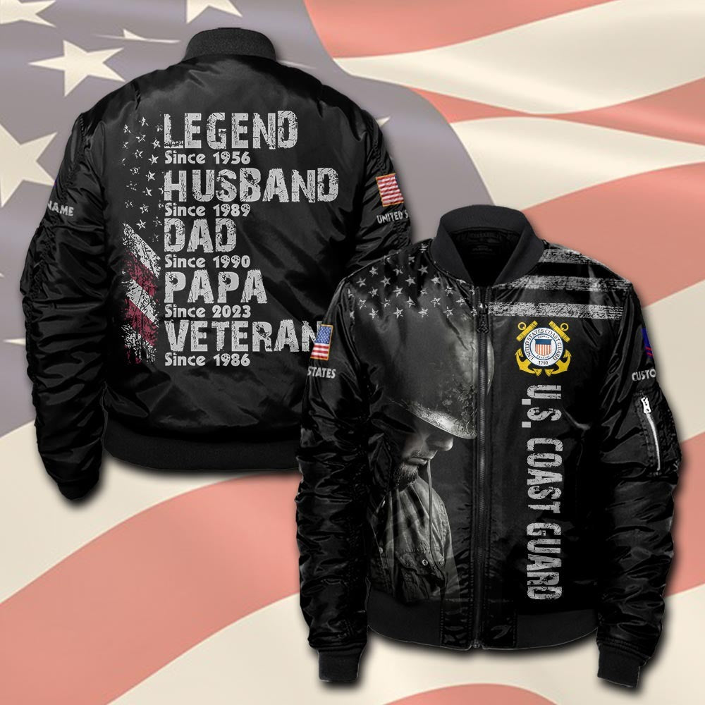 U.S Coast Guard – T-shirt – AS A SOLDIER, AS A MAN